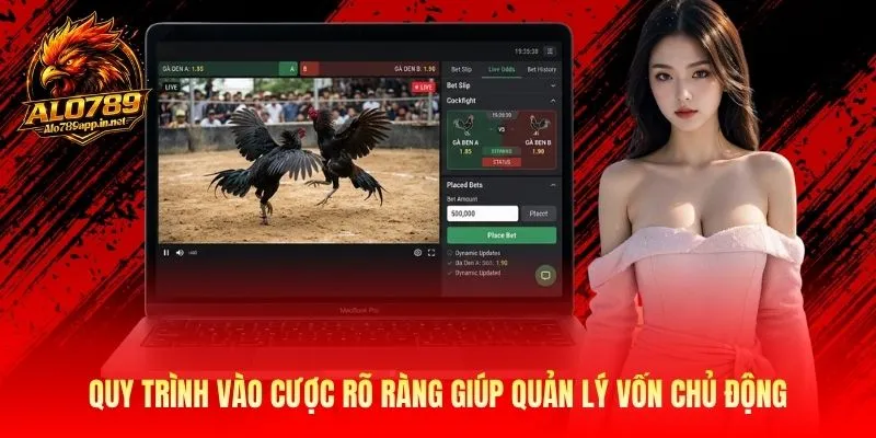 Quy trình vào cược rõ ràng giúp quản lý vốn chủ động