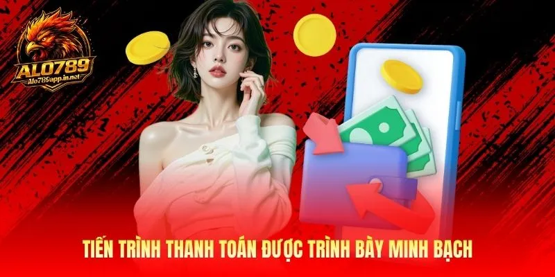 Tiến trình thanh toán được trình bày minh bạch